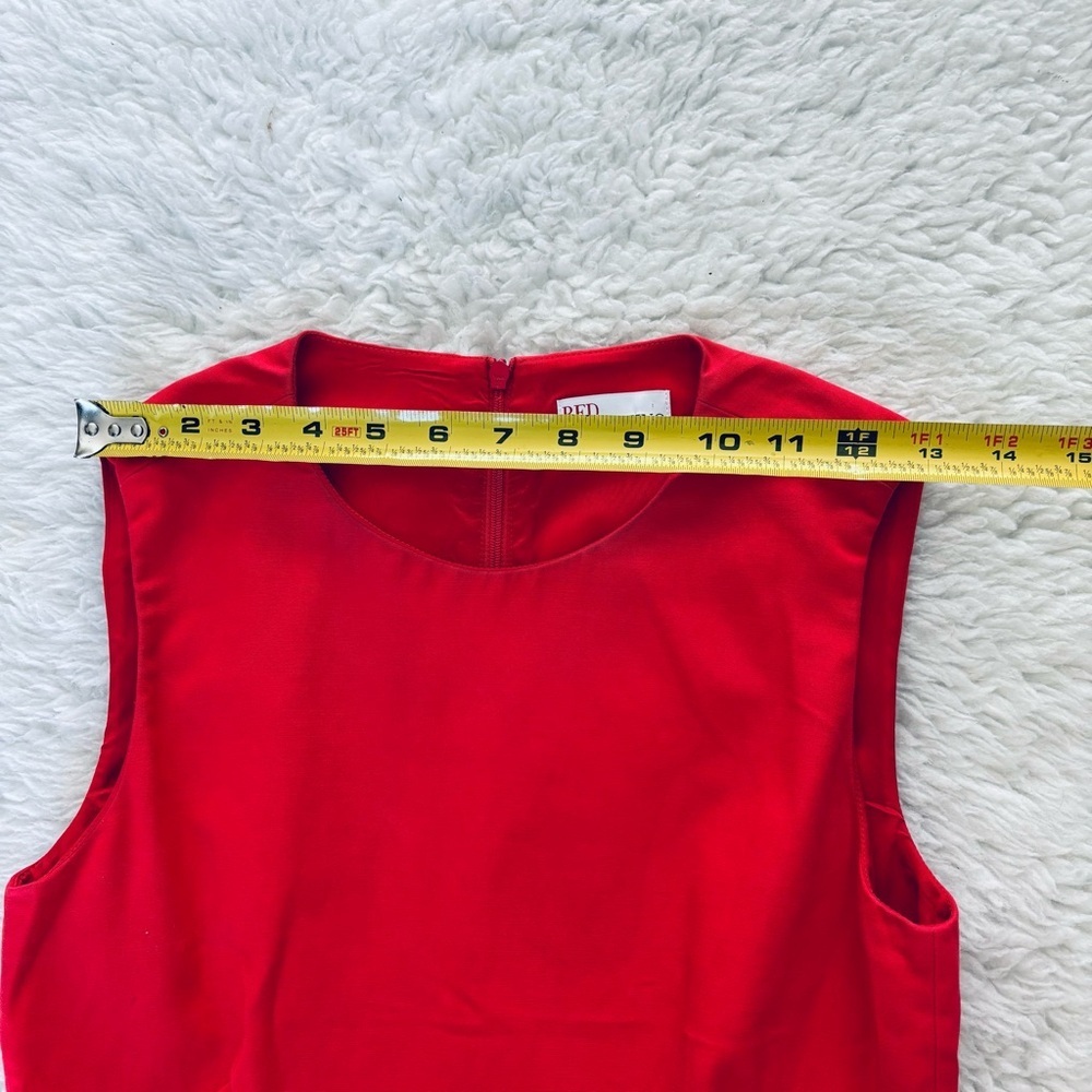 RED Valentino RN# 43835 Red Pleated Dress size EU 38 US XS-S - Picture 5 of 15